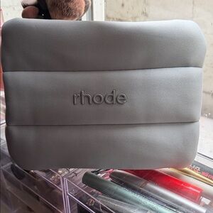 RHODE Light Gray Clutch